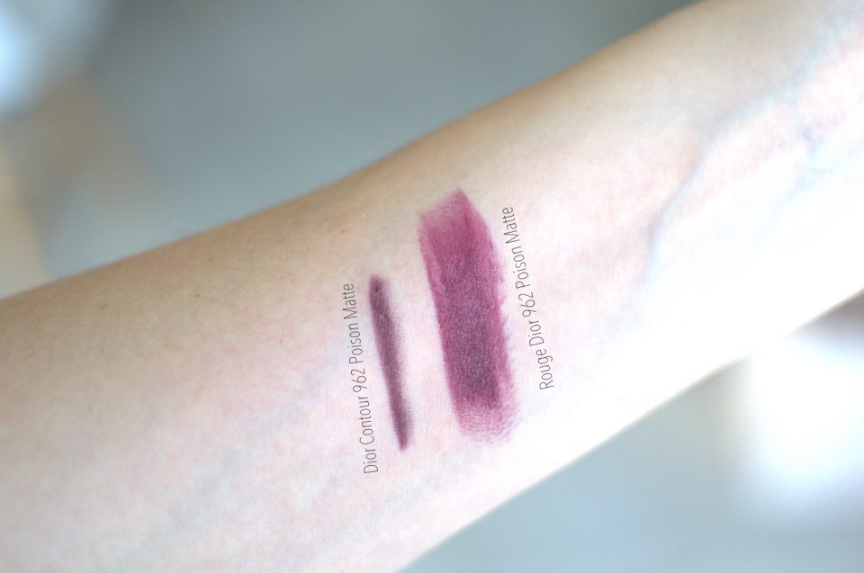 rouge dior poison matte 962