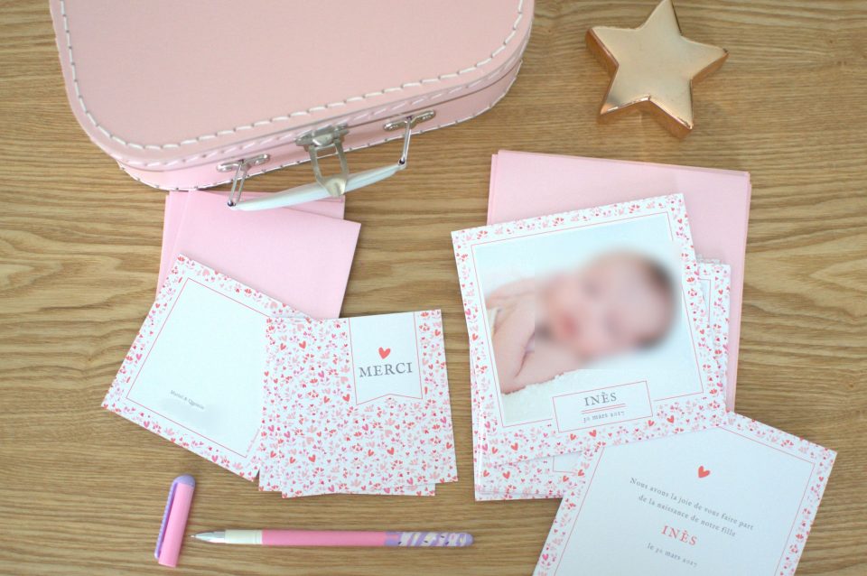 faire part naissance rosemood