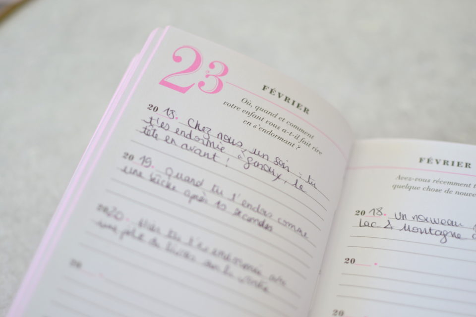 Journal 5 ans de ma vie de maman