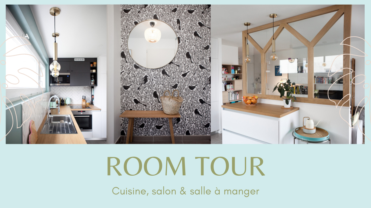 SALON / SALLE A MANGER - ROOM TOUR DECO 