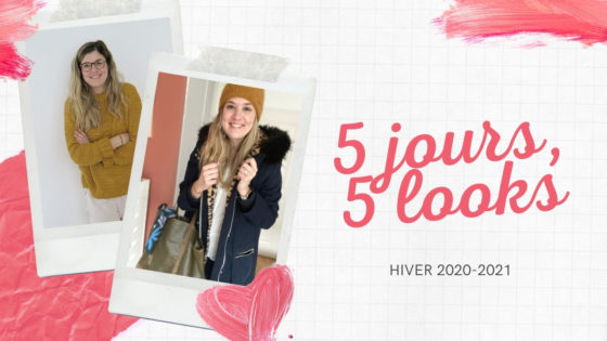 5 jours, 5 looks