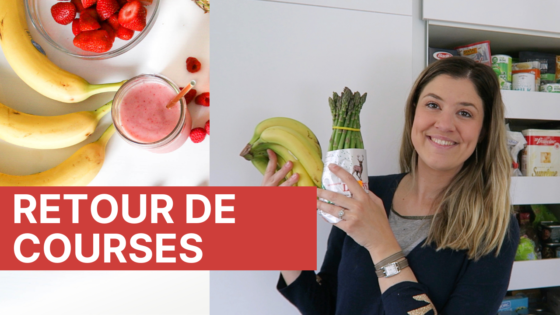 RETOUR DE COURSES | Dans mon panier