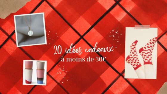 Noël : 20 idées cadeaux en-dessous de 30€