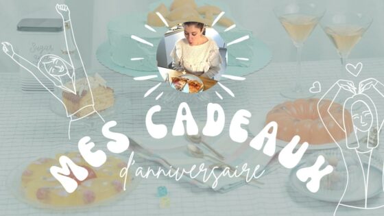 Mes cadeaux d’anniversaire (35 ans)