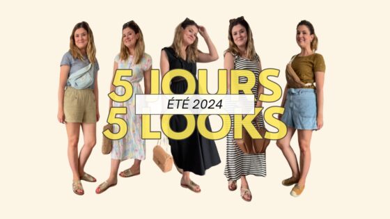 MODE | 5 jours, 5 looks (version été 2024)