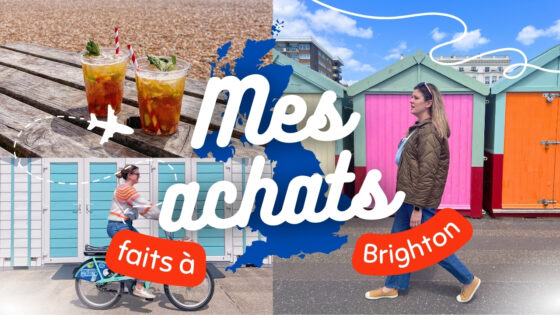 DERNIERS ACHATS | Tout ce que j’ai ramené de Brighton