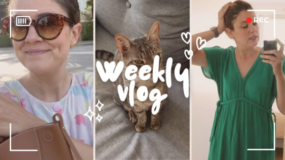 WEEKLY VLOG | On sort (enfin!) les robes