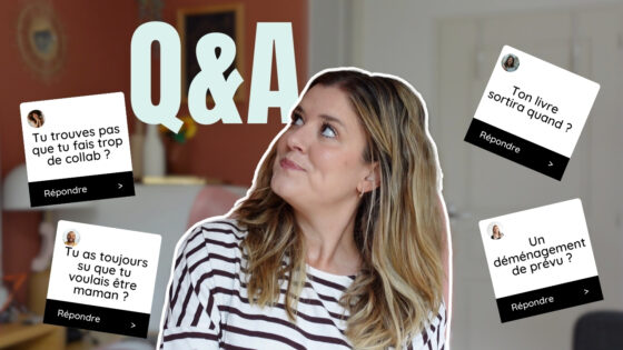 Q&A : déménagement, futur livre & vie perso