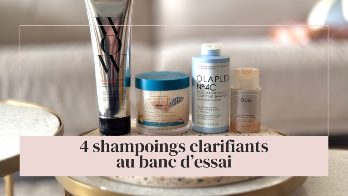 4 shampoings clarifiants au banc d&rsquo;essai