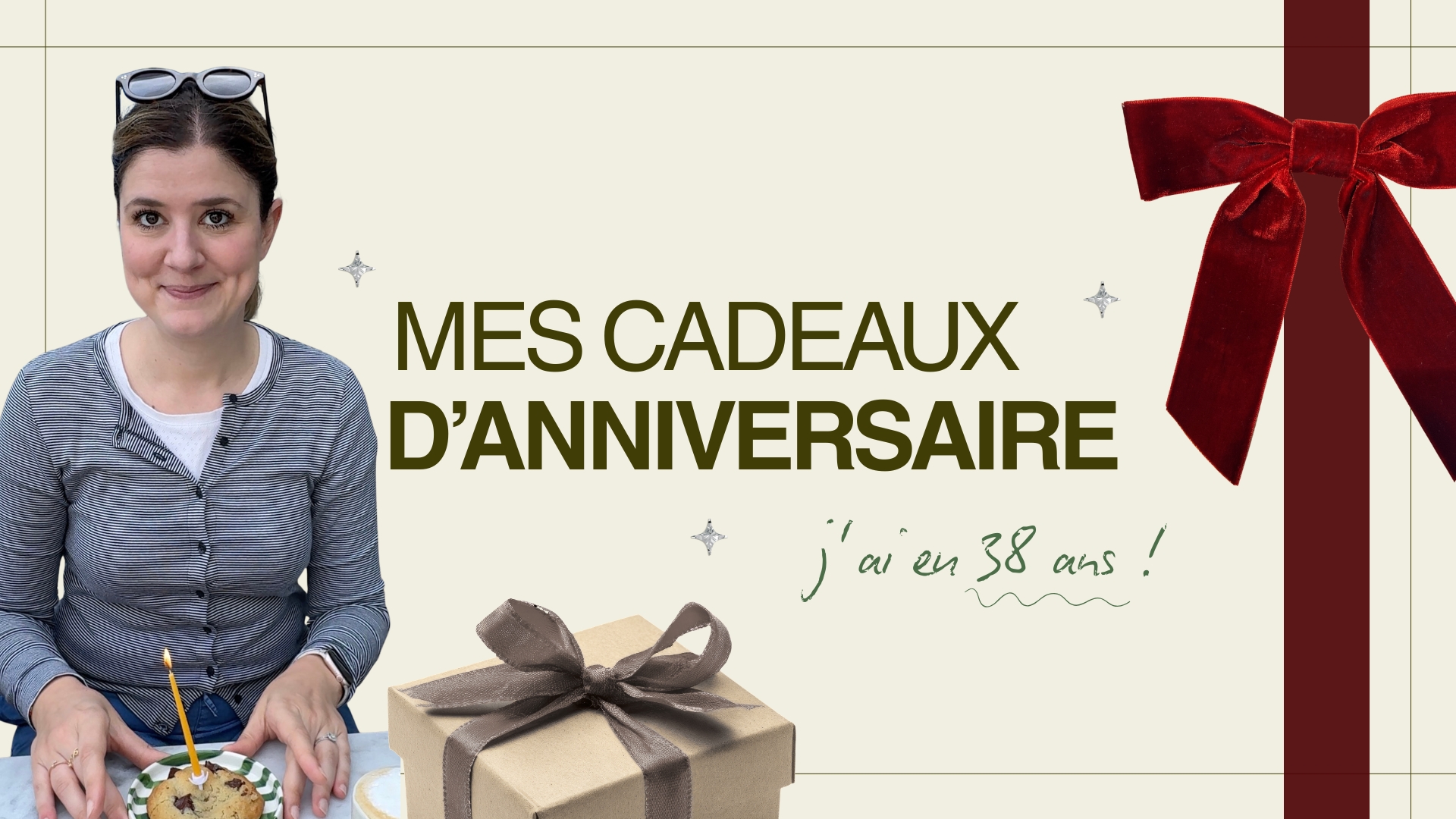 Mes cadeaux d&rsquo;anniversaire