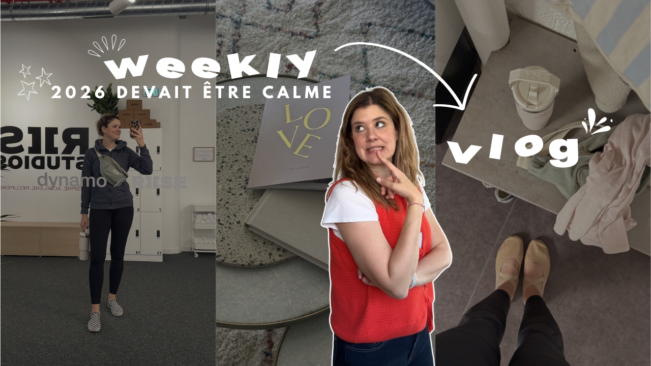 WEEKLY VLOG | 2026 devait être calme…