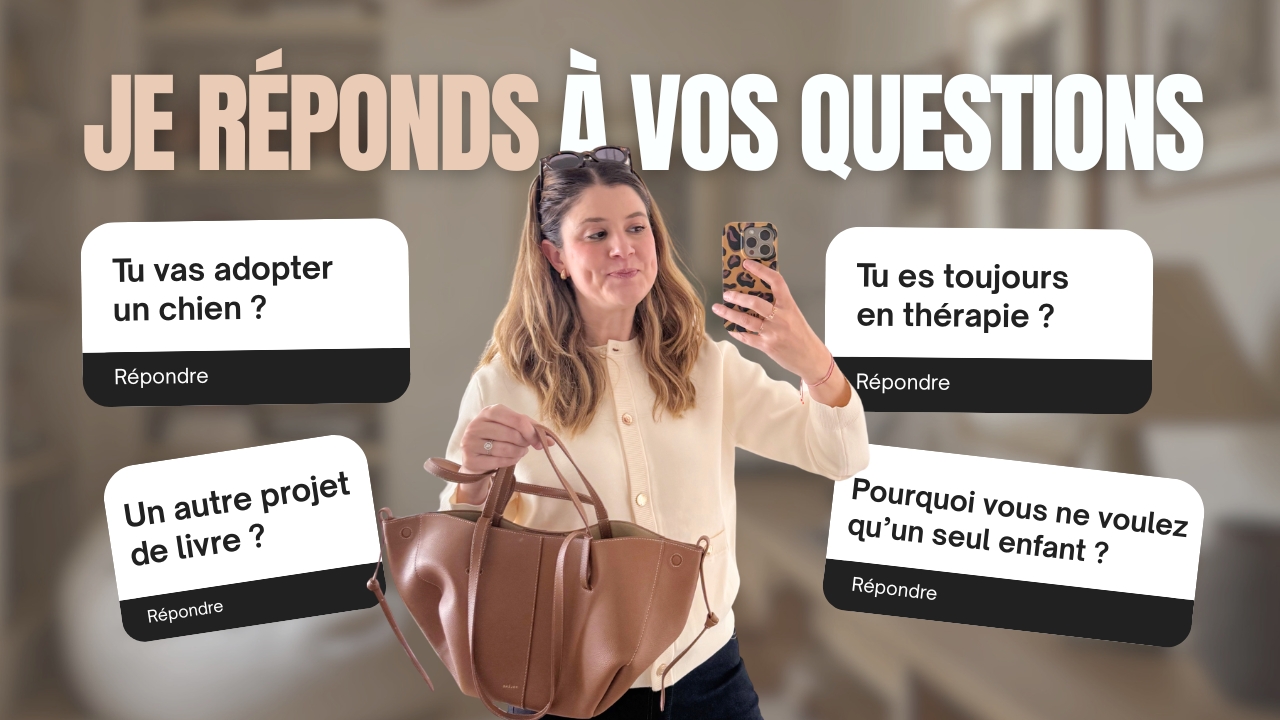 Je réponds à vos questions