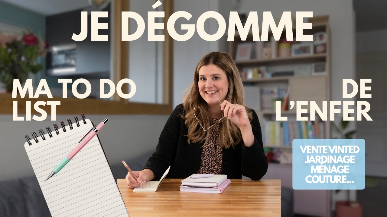 Je dégomme ma to do list